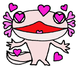 Mr.Mexico salamander sticker #201607