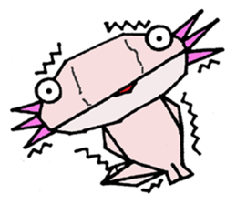 Mr.Mexico salamander sticker #201625