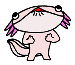 Mr.Mexico salamander sticker #201639