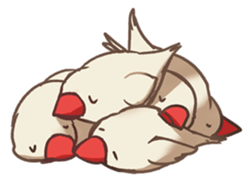 Mochi the Paddybird sticker #201746