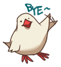 Mochi the Paddybird sticker #201756
