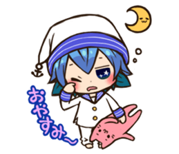 Tetsukuji-kyun & Akisio-tan sticker #201922