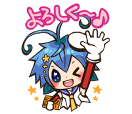 Tetsukuji-kyun & Akisio-tan sticker #201927