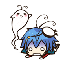 Tetsukuji-kyun & Akisio-tan sticker #201948