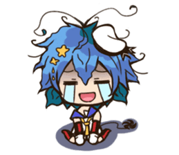 Tetsukuji-kyun & Akisio-tan sticker #201950