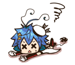 Tetsukuji-kyun & Akisio-tan sticker #201951