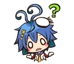 Tetsukuji-kyun & Akisio-tan sticker #201958