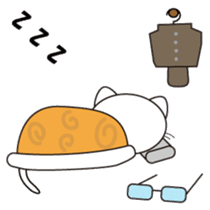 Serious cat GARIO Japanese version sticker #202281