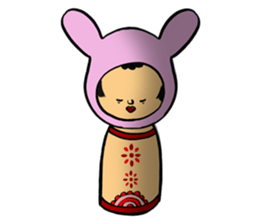 cadisiro kokeshi sticker #202579