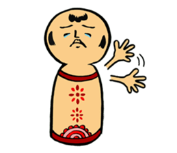 cadisiro kokeshi sticker #202583