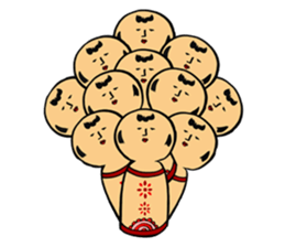 cadisiro kokeshi sticker #202584