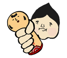cadisiro kokeshi sticker #202585