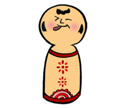 cadisiro kokeshi sticker #202586