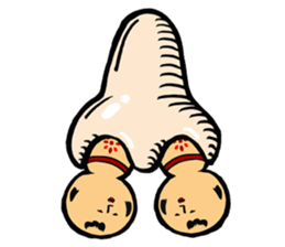 cadisiro kokeshi sticker #202588