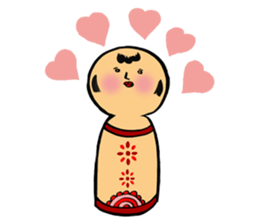 cadisiro kokeshi sticker #202590