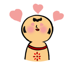 cadisiro kokeshi sticker #202591