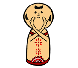 cadisiro kokeshi sticker #202593