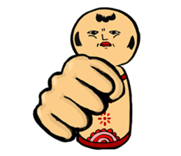 cadisiro kokeshi sticker #202594