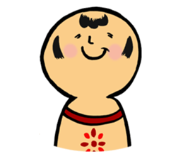 cadisiro kokeshi sticker #202602