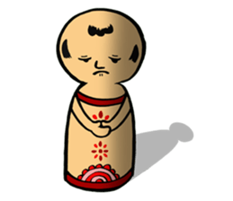 cadisiro kokeshi sticker #202609