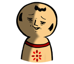 cadisiro kokeshi sticker #202613