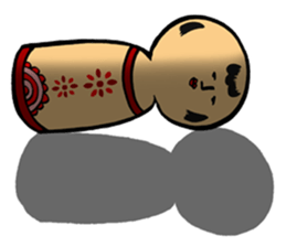 cadisiro kokeshi sticker #202614