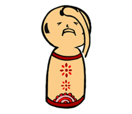 cadisiro kokeshi sticker #202616