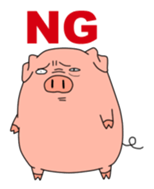 The pig sticker #202663
