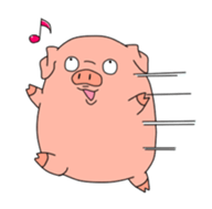 The pig sticker #202665