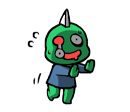 Are you still alive? Zombie-kun! sticker #202937