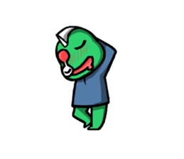 Are you still alive? Zombie-kun! sticker #202950