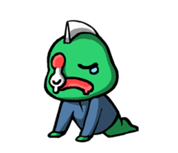 Are you still alive? Zombie-kun! sticker #202961