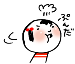 Lovely KOKESHI sticker #203258