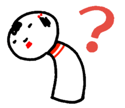 Lovely KOKESHI sticker #203261