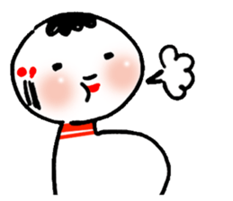 Lovely KOKESHI sticker #203278