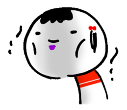 Lovely KOKESHI sticker #203279