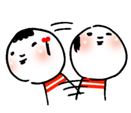 Lovely KOKESHI sticker #203281