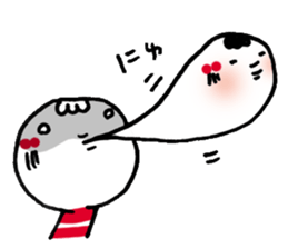 Lovely KOKESHI sticker #203294