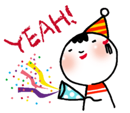 Lovely KOKESHI sticker #203295