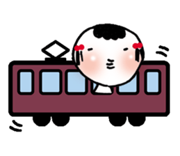 Lovely KOKESHI sticker #203296