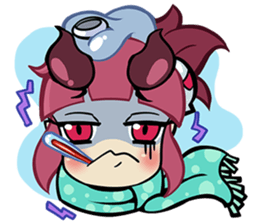 LILIN! The Demon Girl! sticker #203319