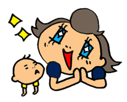 Caring Baby Now! sticker #203625