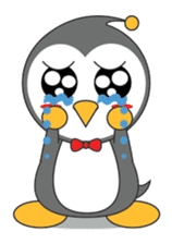 LUCKY : Happy Penguin. sticker #203829