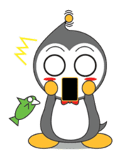 LUCKY : Happy Penguin. sticker #203838