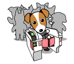 Jack Russell sticker #203943