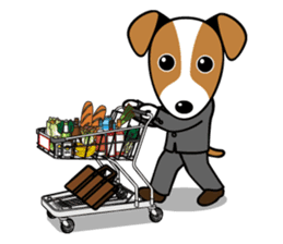 Jack Russell sticker #203965