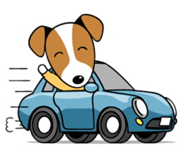 Jack Russell sticker #203971
