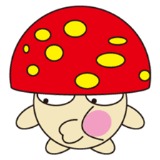 circle face 12 mushroom part 1 sticker #204399