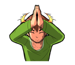 Even I'm working hard! sticker #204549