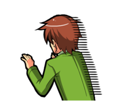 Even I'm working hard! sticker #204555